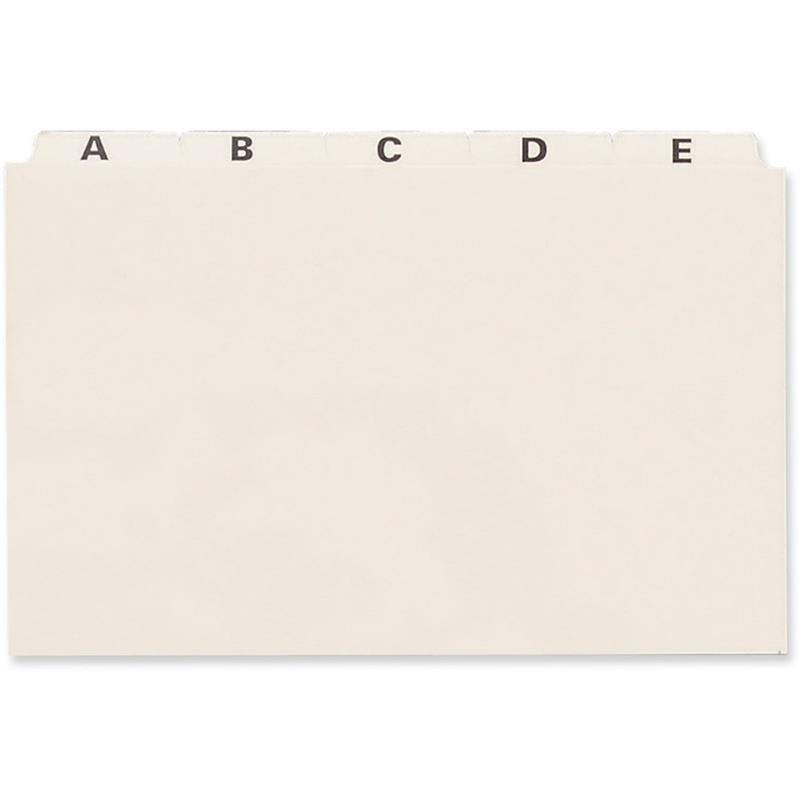 Image A-Z Index Card Guide Sets