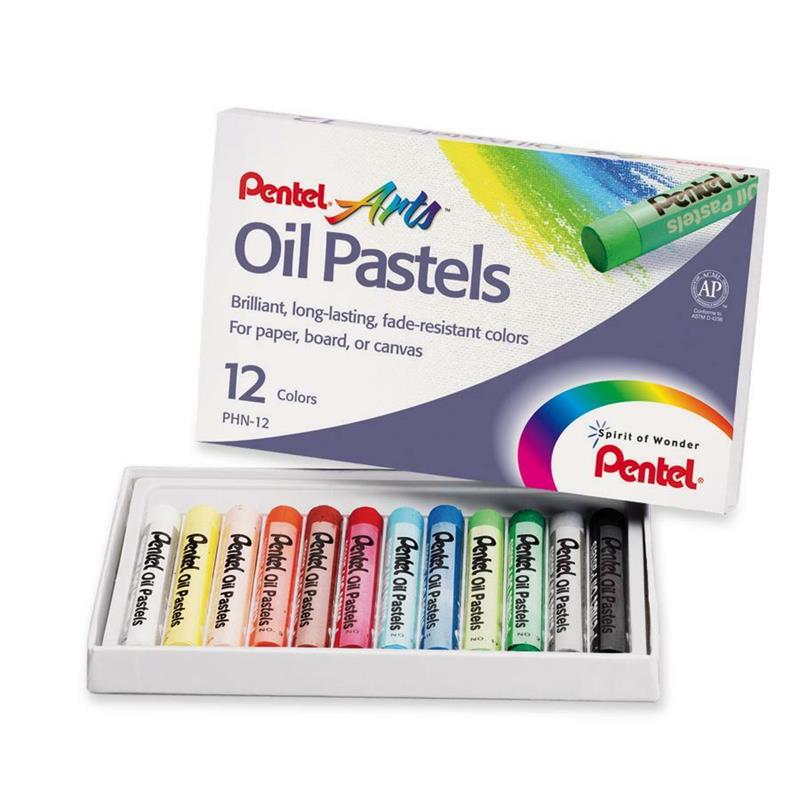 Image Ensemble de pastel à l'huile