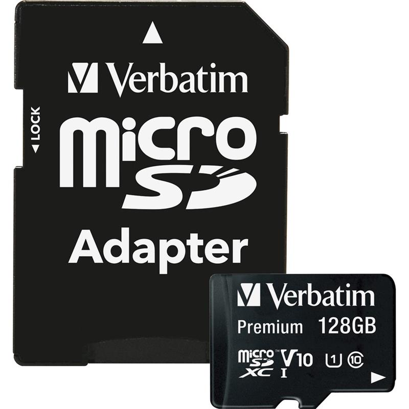 Image Carte mémoire micro SDHC/SDXC Premium avec adaptateur Classe 10