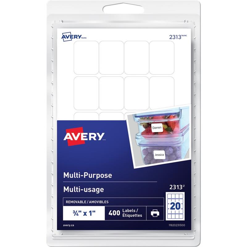 Image Étiquettes multi-usages autoadhésifs