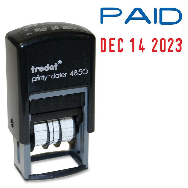 Image Dateur de poche à encrage automatique Printy Dater 4850L