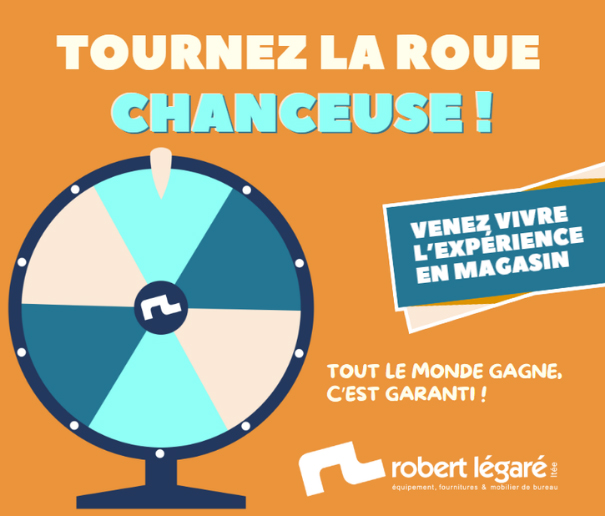 Tournez la roue chanceuse!